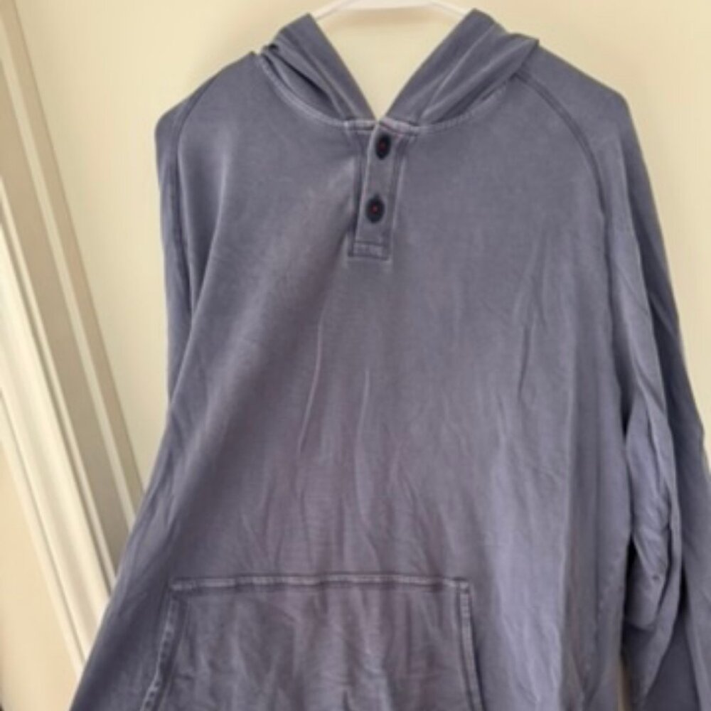 Rhone Garment-Washed Pullover Hoodie | Size XL Tall | Premium Athletic Fit